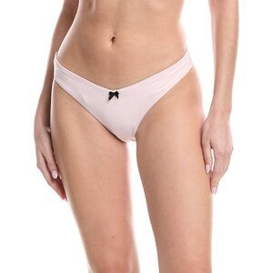 Weworewhat Womens Delilah Bikini Bottom, Purple